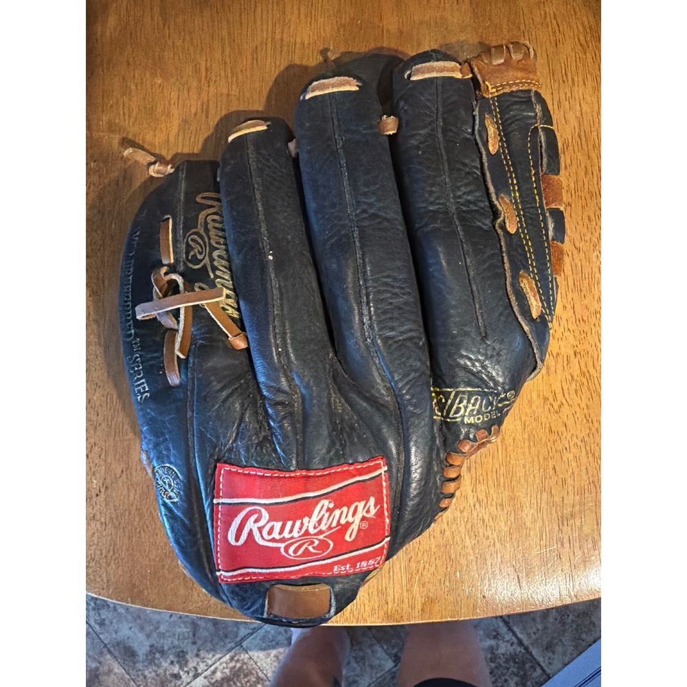 Rawlings RPRO6 Fastback 12 Inch Baseball Glove Black Leather RHT